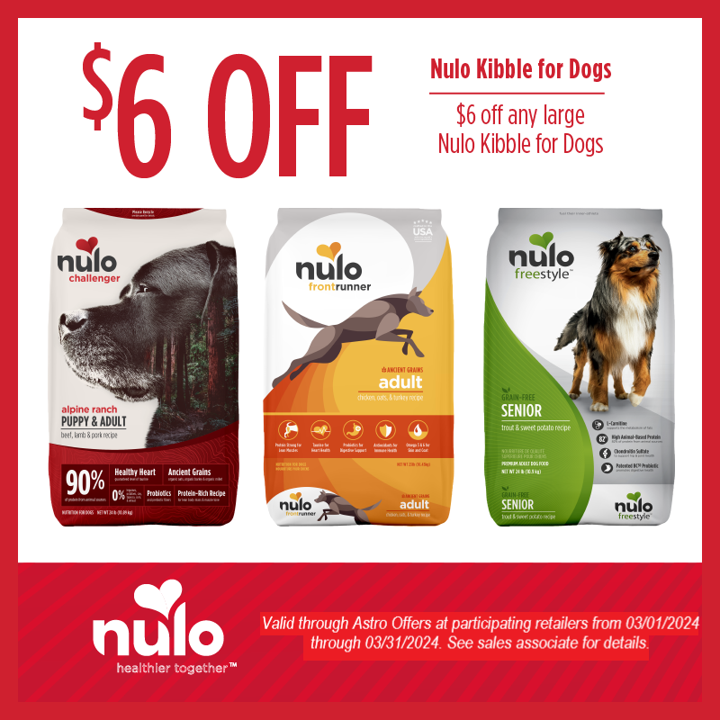 Nulo dog best sale food coupons