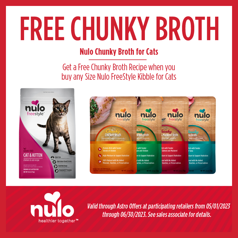 Free Nulo Chunky Broth for Cats