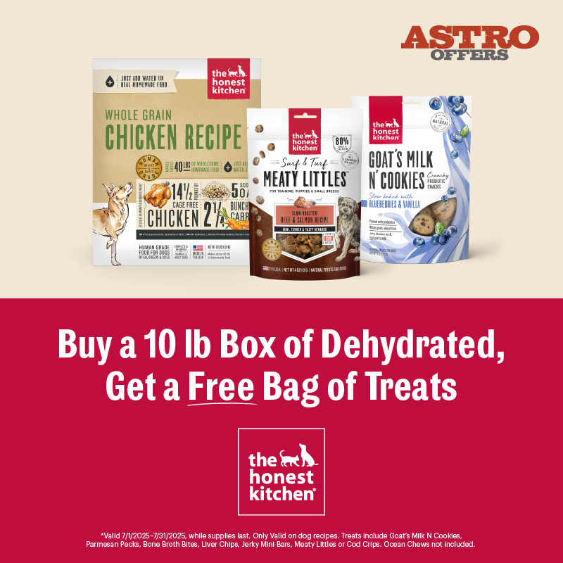 FREE Select Treat with Purchase of 10lb Dehydrated Dog Food