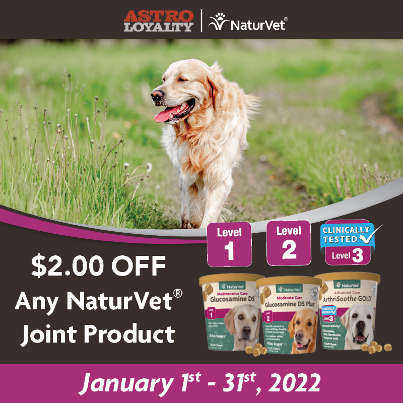 $2 off NatureVet Joint Products @ Sunset Feed Miami