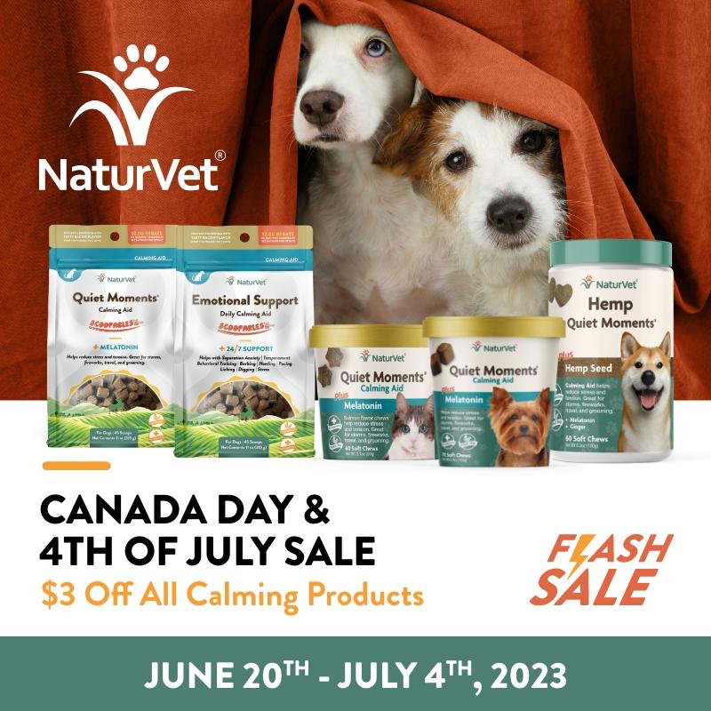 NaturVet $3 Off Calming Products