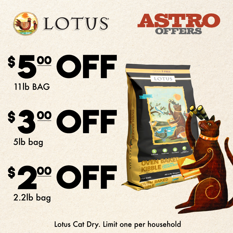 Dollars OFF Oven-Baked Cat Kibble