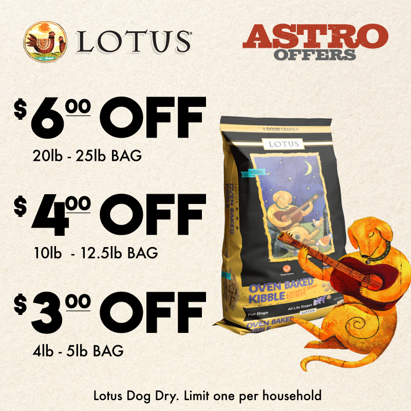 Dollars OFF Oven-Baked Dog Kibble