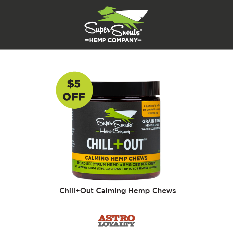 $5.00 OFF Chill+Out Chews