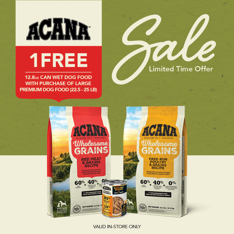 Acana Free Can Wet Dog Food @ Sunset Feed Miami